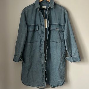 NWT Universal Thread Denim Shacket